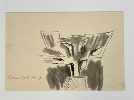 Silvio MATTIOLI Orig.- Zeichnung 8
