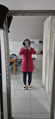 Monte Cervino Winterjacke, Gr.  XS Top Zustand, Rot