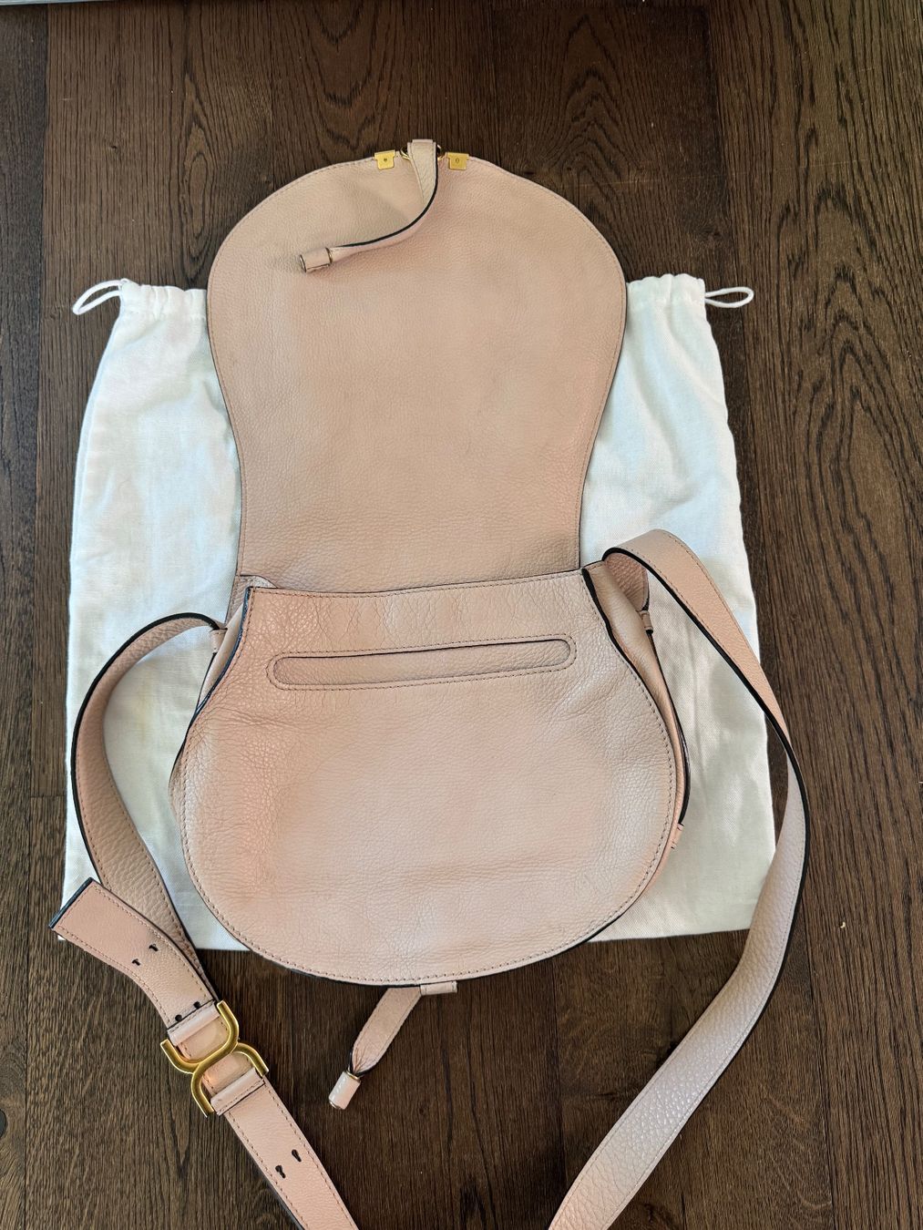Chloé Taschen für Damen: Chloé Marcie Medium Saddle Bag – Great Condition – Gebraucht aus Uitikon Waldegg von gha_v6gz 4