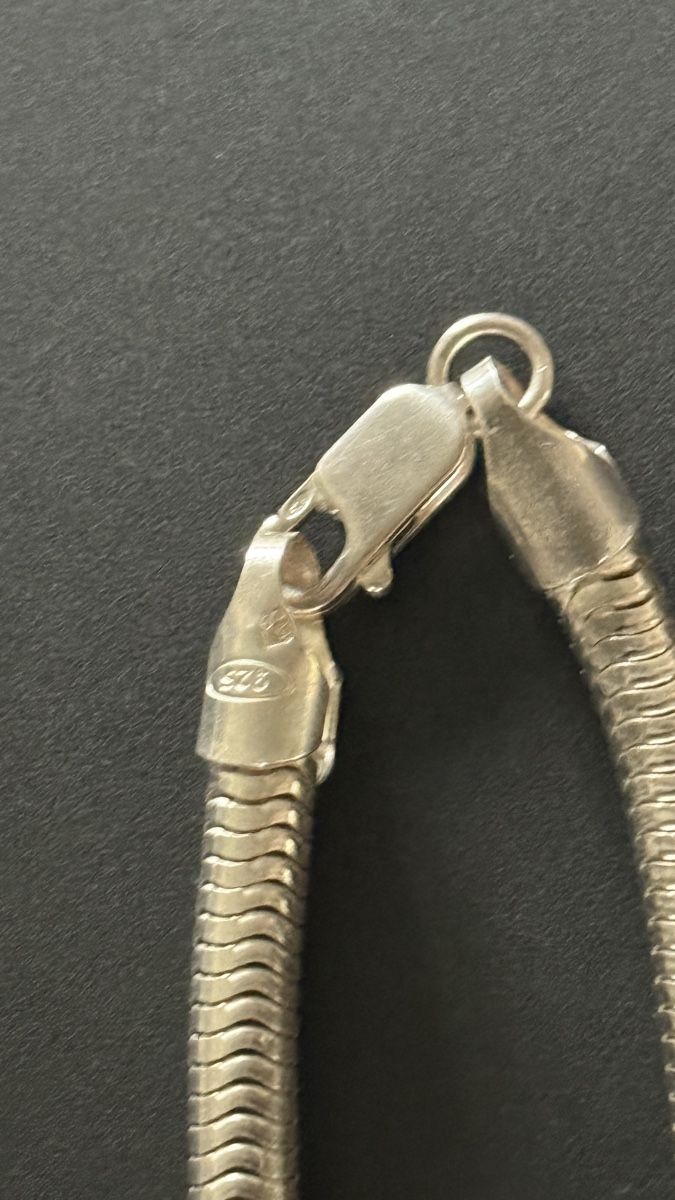 Catenine: Snake Halskette 925 Silber 3mm neu – Nuovo (secondo la descrizione) da Gümligen venduto da kleiderschrankbe6 2