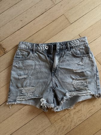 FB SISTER Jeansshorts grau Grösse S guter Zustand