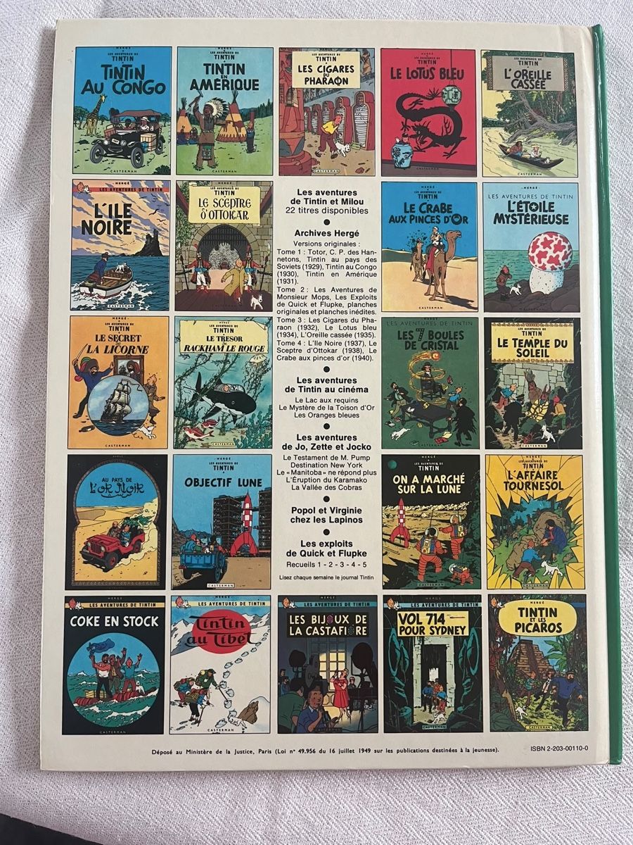 Fumetti: Tintin le secret de la Licorne – Usato da Porrentruy venduto da Servo26 1