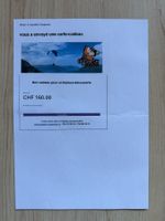 Gutschein Gleitschirmflug * bon cadeau biplace découverte