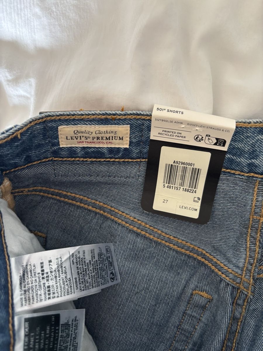 Levi's Jeans: Levis 501 shorts 27 – Nuovo e nell'imballaggio originale da Winkel venduto da Zimtguetzli 2