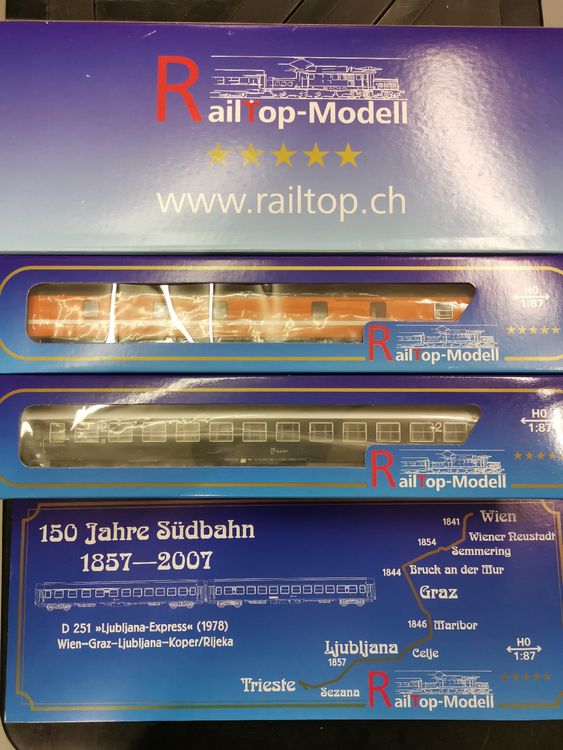 Voiture Voyageurs Railtop Modell Type X ÖBB 32203 – Neuf Et Rare