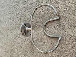 Alter Halter für Seifenschale verchromt