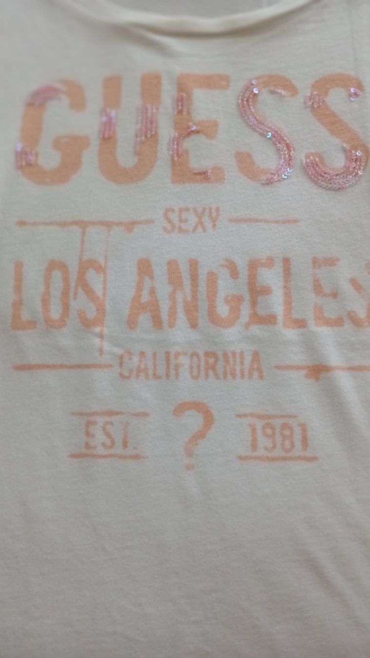 Guess T-shirt: GUESS DAMEN SHIRT GRÖSSE M – Usato da Villa Luganese venduto da luxlady 2