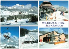 Wildhaus - 5 Bild AK