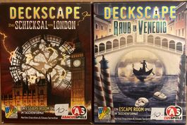 Deckscape: Raub in Venedig + Schicksal London, Top Zustand