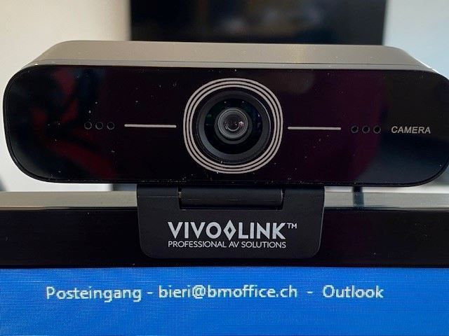 Webcams: Webcam Für Teams VIVOLINK75 – Neu und originalverpackt aus Wängi von Bmo