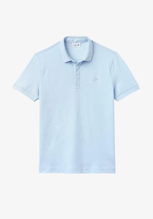 Polo Lacoste homme bleu clair 