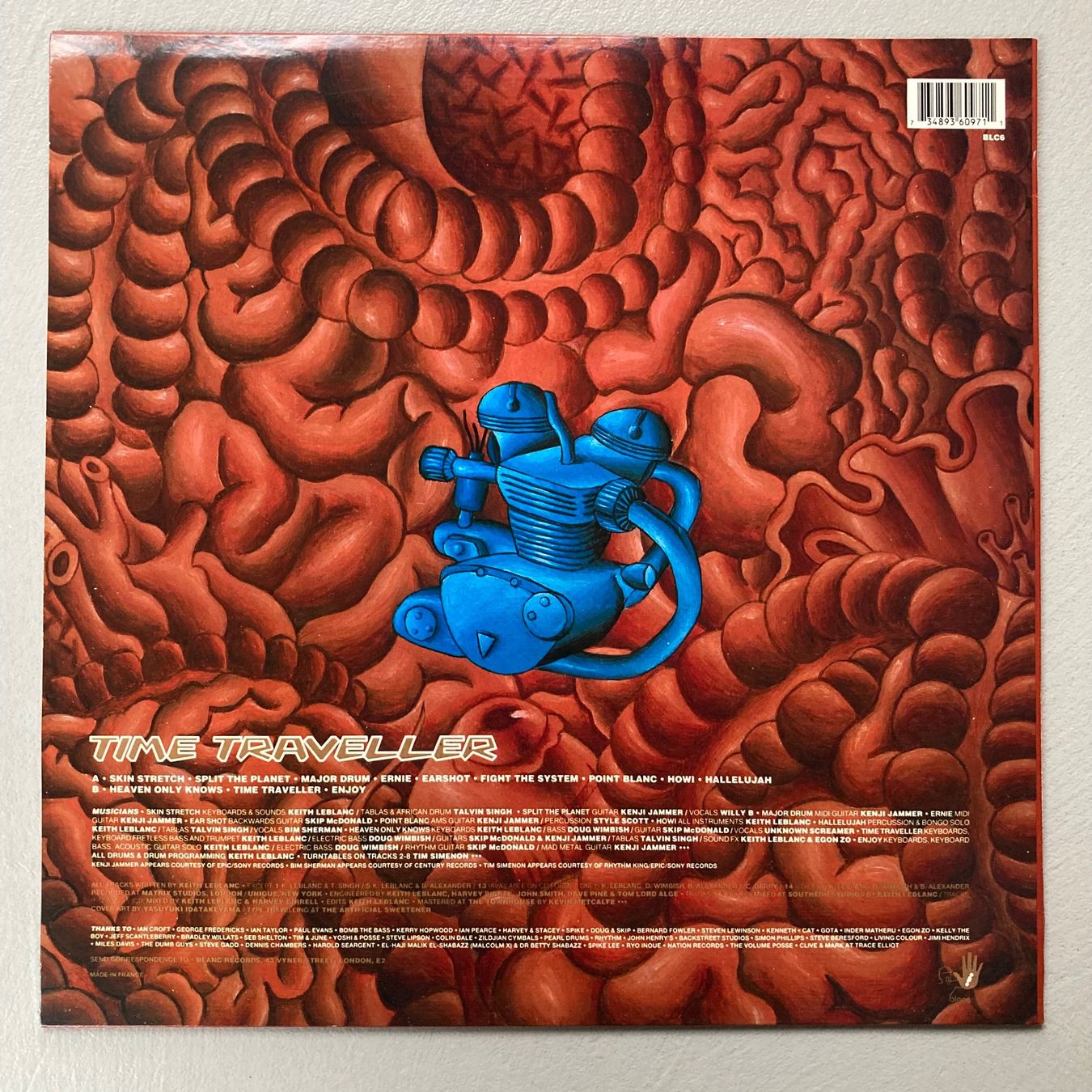 Vinyles: Keith LeBlanc - Time Traveller - LP - Selten – D'occasion à dachsen par oheio 1