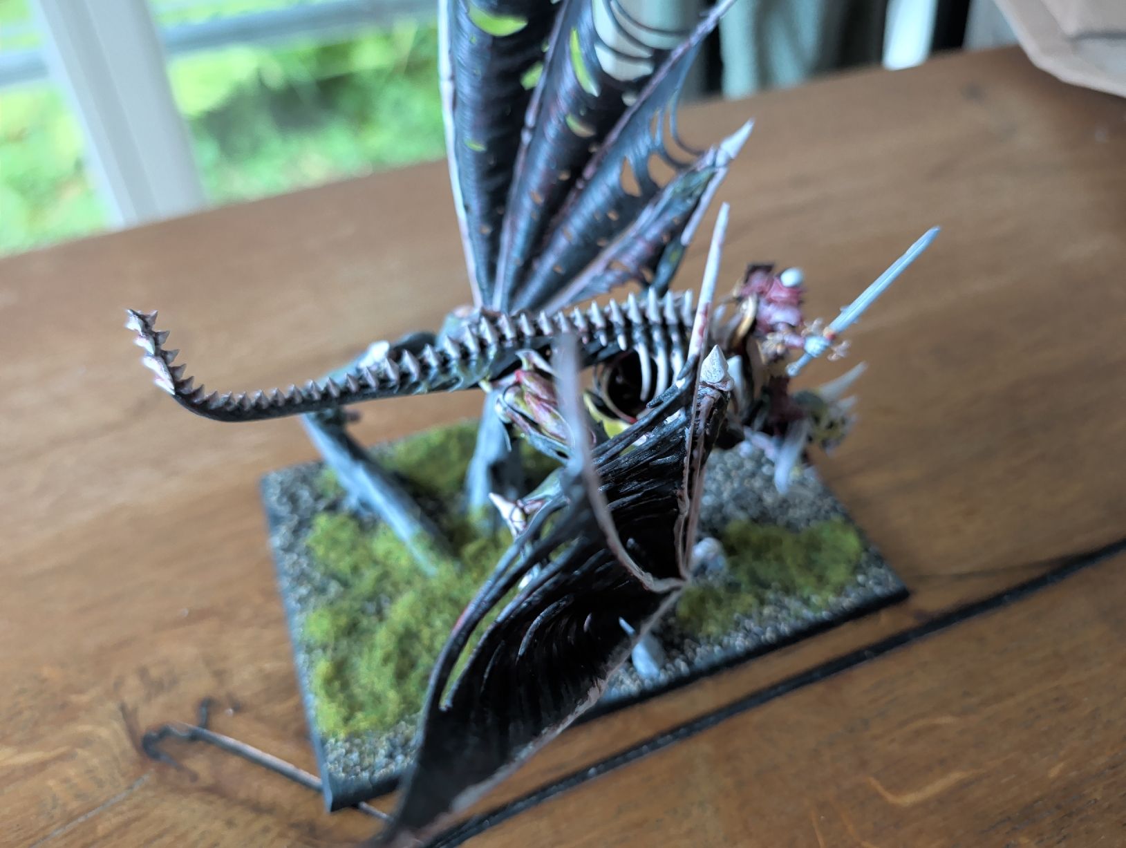 Statuette: Warhammer Old World Vampire Counts Zombie Dragon – Usato da Luzern venduto da roene 3