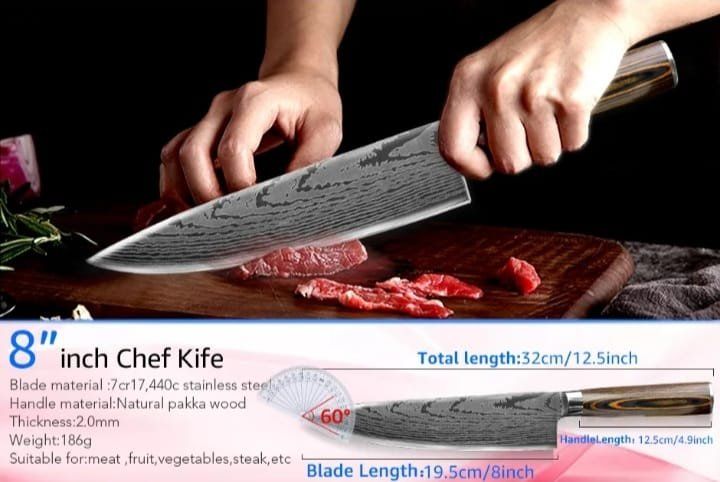 Coltelli: Obstmesser und  Chef Messer, Kochmesser Japanischen – Nuovo e nell'imballaggio originale da Oberentfelden venduto da sch_8bt6 2