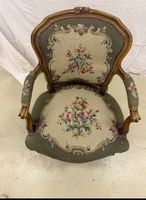 Sessel Louis XV Stil Gobelin Stoff gebraucht