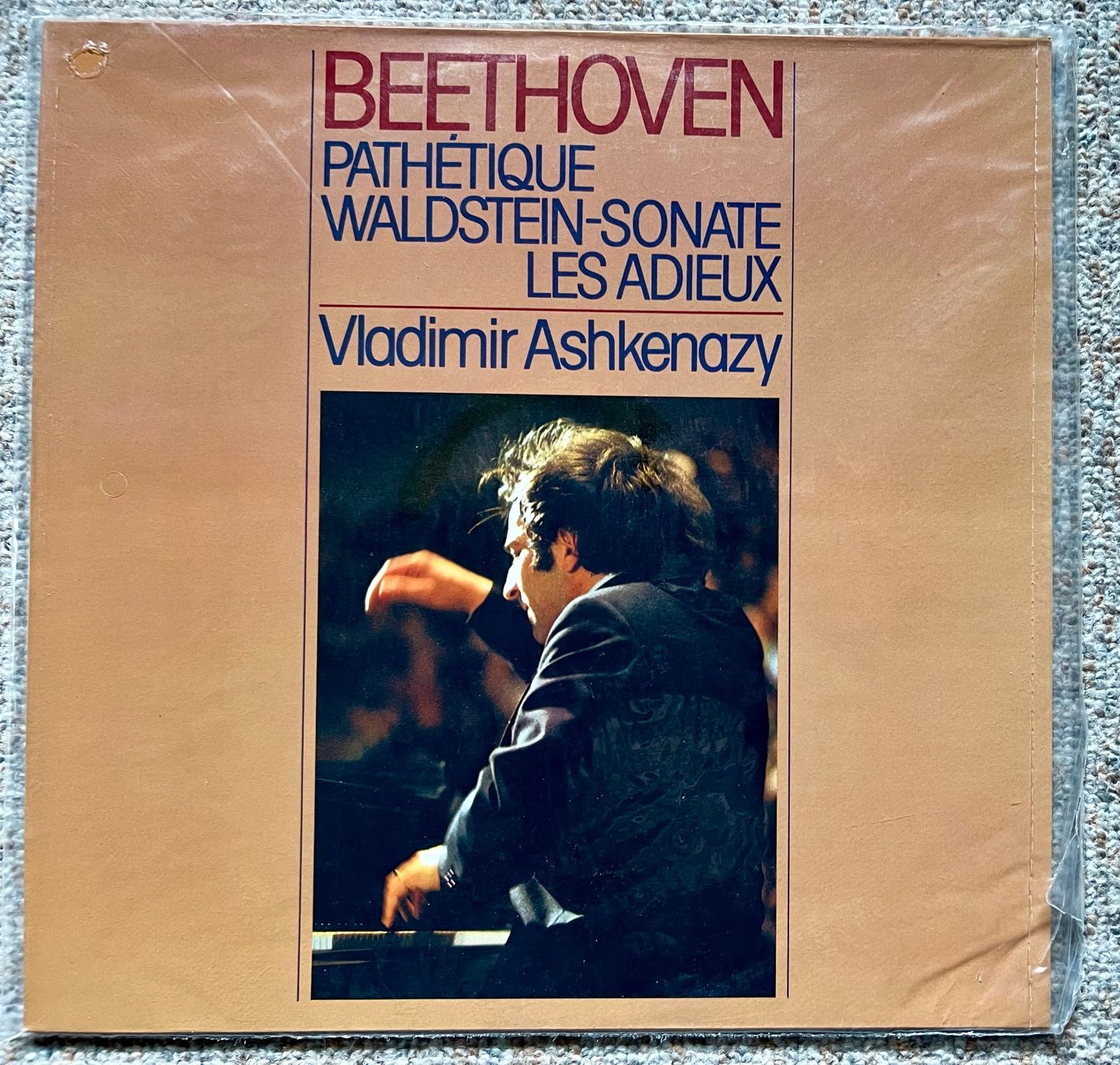Dischi in vinile: SEALED LP Beethoven Ashkenazy Pathétique, Waldstein-Sonate – Nuovo e nell'imballaggio originale da Unterseen venduto da vinylmore