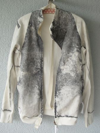 Boris Bidjan Saberi "Hybrid Zipper" Jacke - Punk Grey - Rar