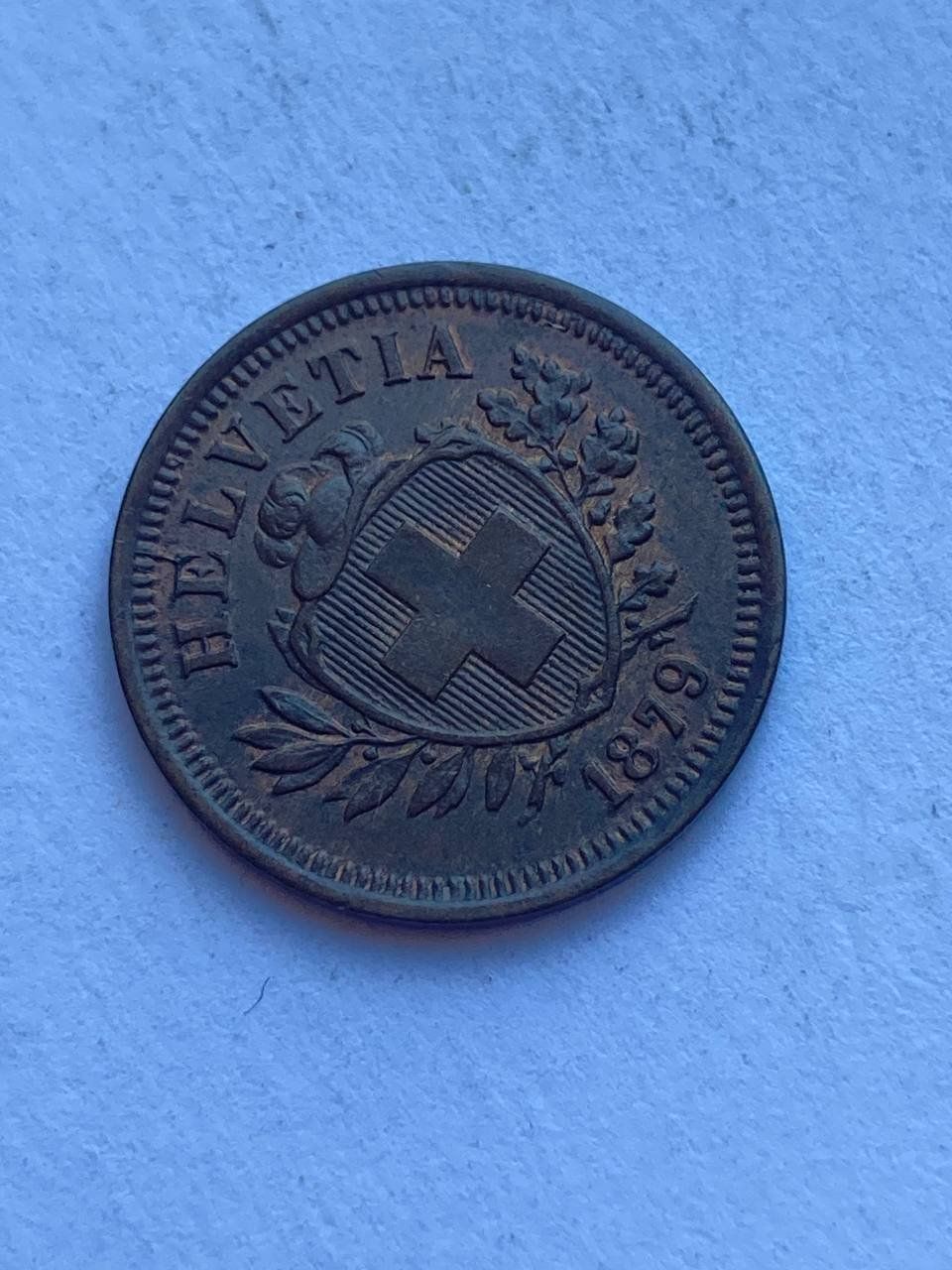 Toutes les monnaies: Schweiz 1 Rappen 1879 – D'occasion à Muralto par manueldisaba01 6