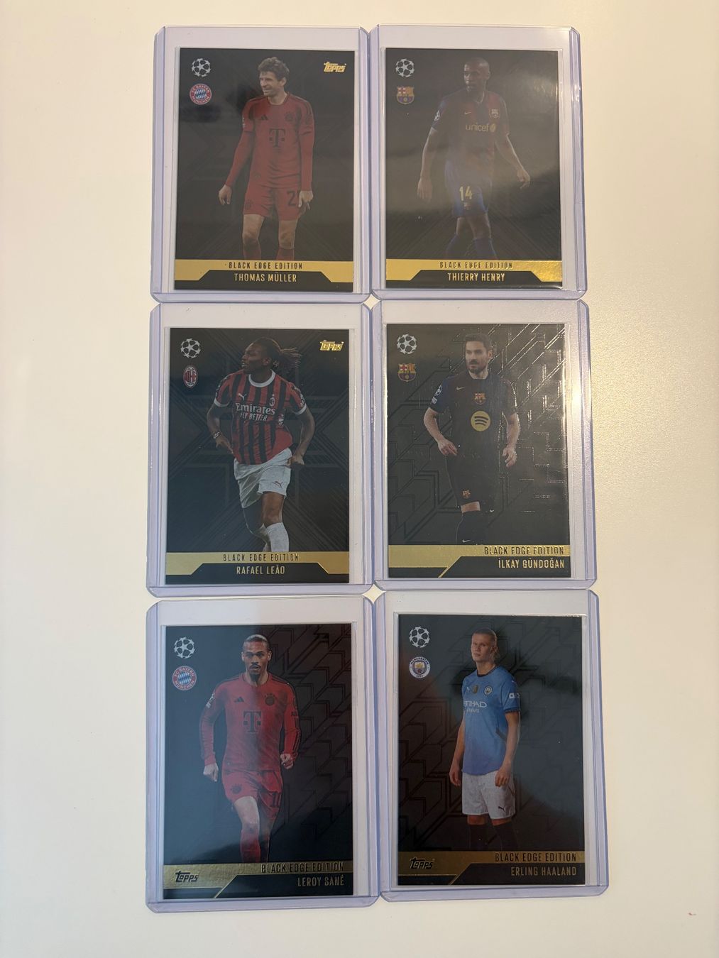 Topps Sammelbilder & Trading cards: Topps Match Attax 24/25 Black Edge Edition – Gebraucht aus Le Lieu von mlm_wt5v