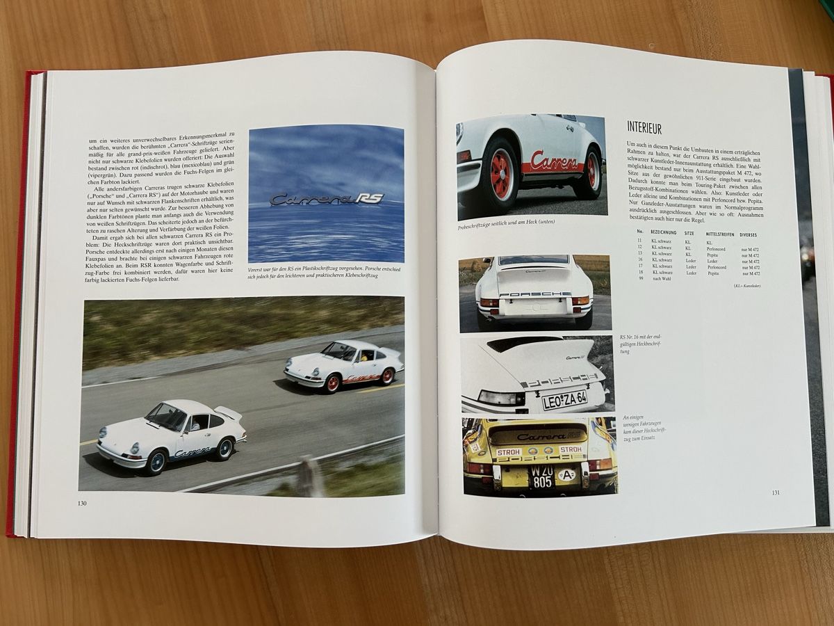Libri: Porsche RS Buch Limitiert 1992 – Nuovo (secondo la descrizione) da Weinfelden venduto da Tg15229 4