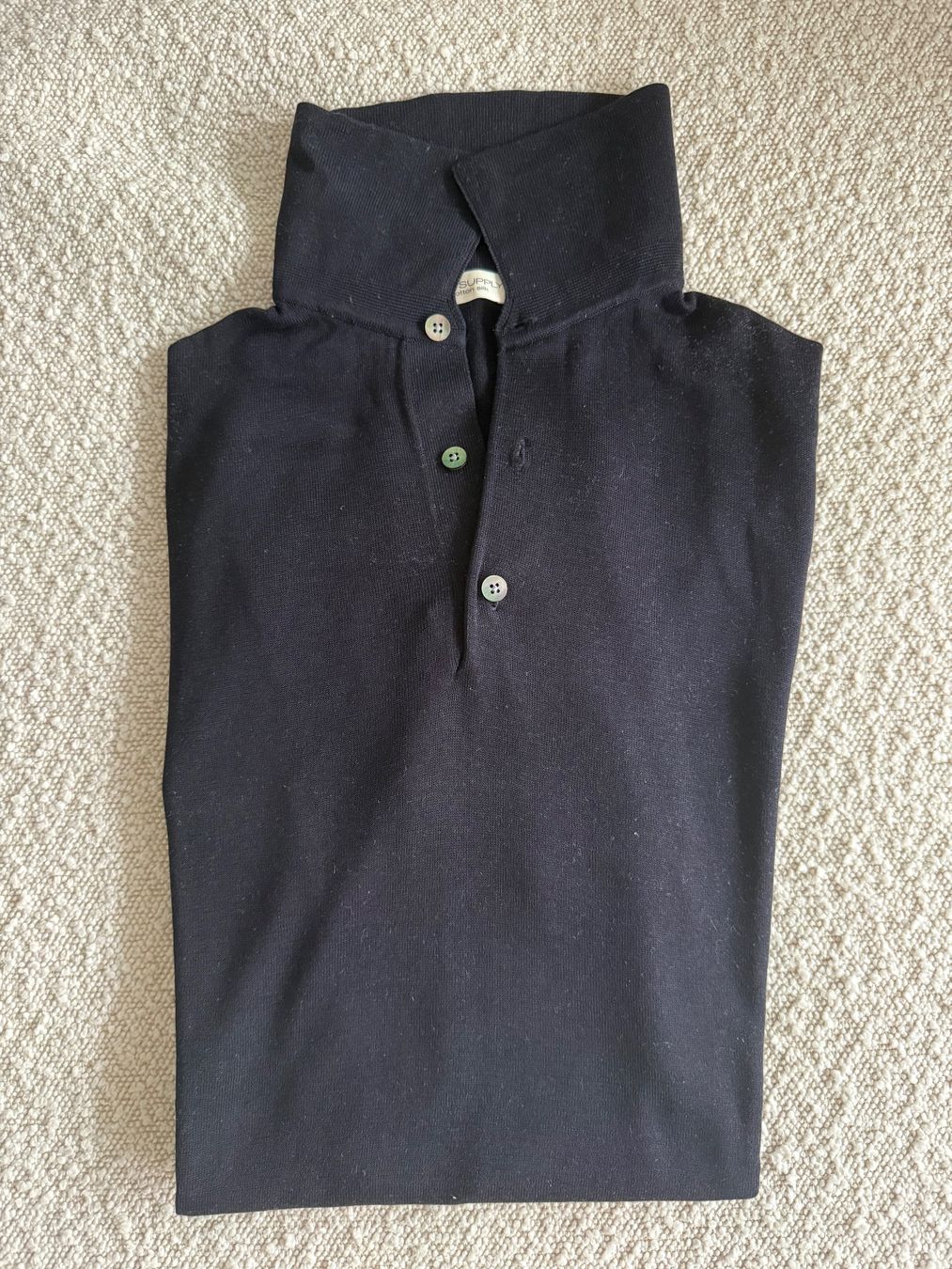 Suitsupply Magliette Polo: Suitsupply Poloshort in navy, Grösse M – Usato da Winterthur venduto da Louvre91