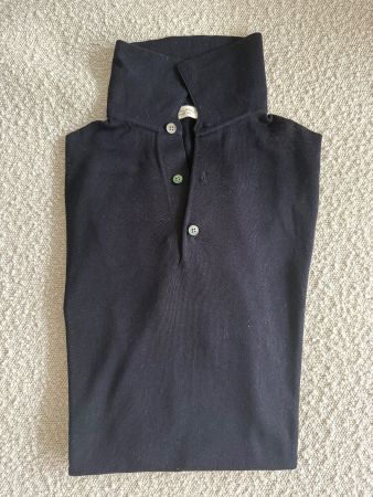 Suitsupply Poloshort in navy, Grösse M
