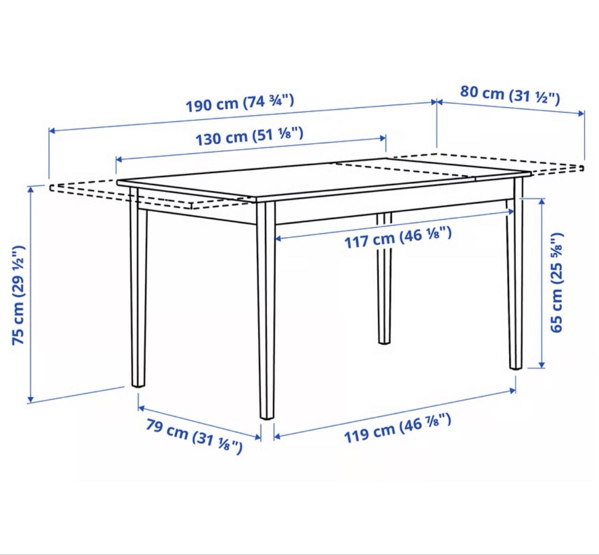 Ikea Set de table et chaises: IKEA Esstisch und 3 Stühle – D'occasion à Sachseln par abOW 2
