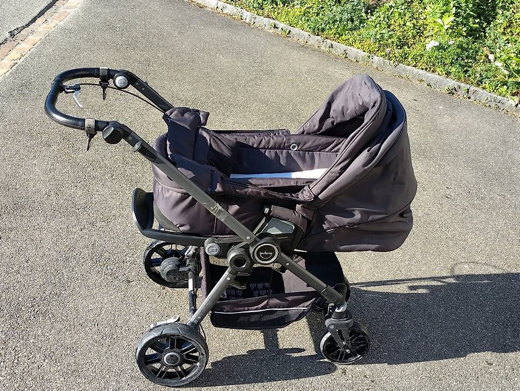 Carrozzine: Kinderwagen Teutonia inkl. Babyschale – Usato da Ibach venduto da rufi111 1
