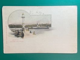 Genève - La jetée aux Pâquis