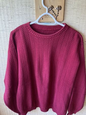 Pullover Rot neu Baumwolle