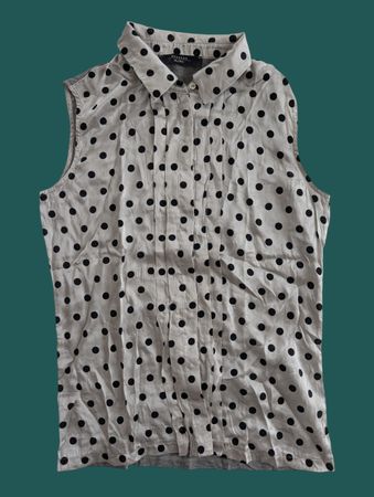MaxMara Polka Dot Bluse