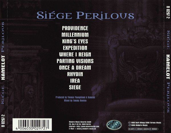 CDs: Kamelot - Siege Perilous – D'occasion à Uzwil par visions77 1