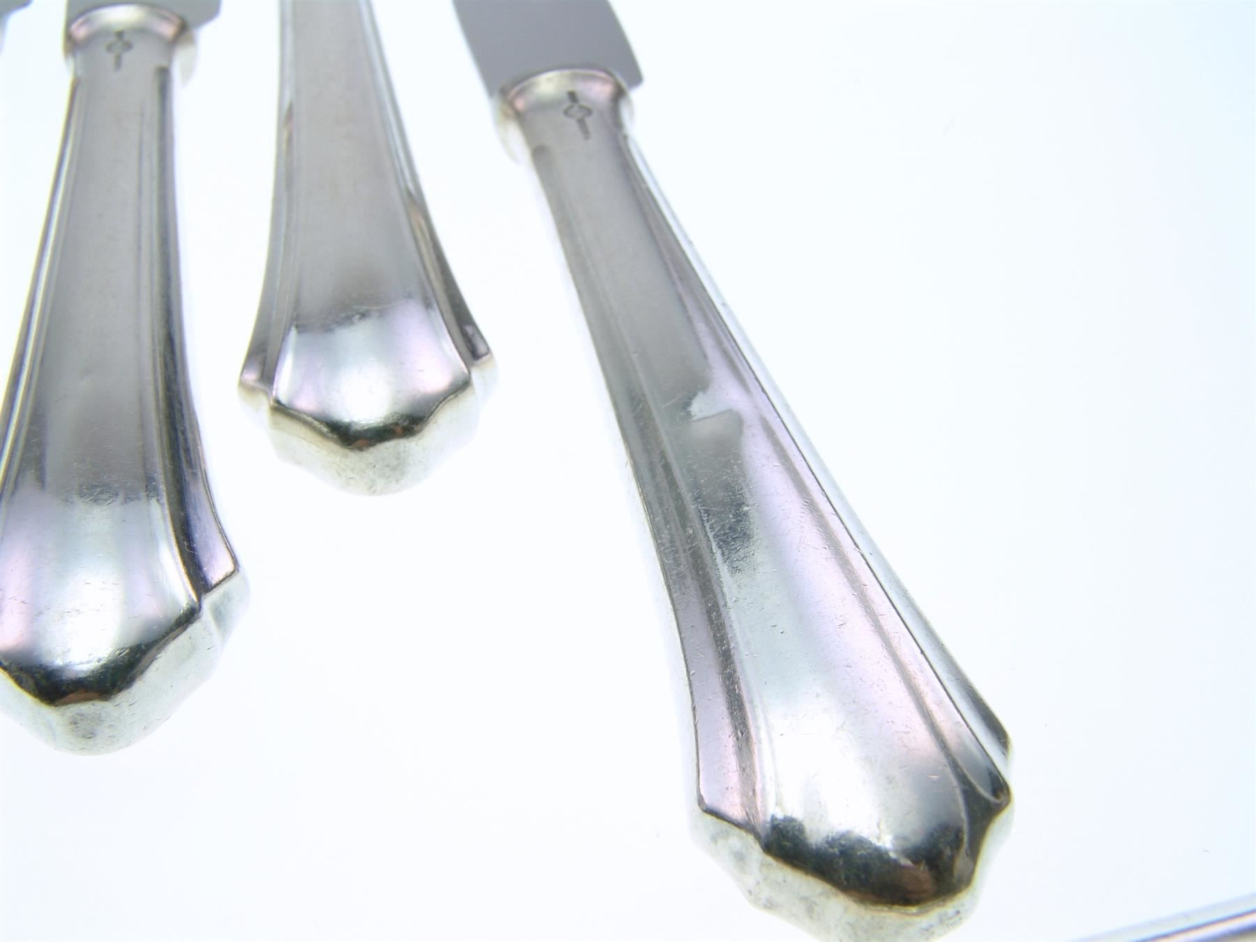 Berndorf Posate: 6 Messer 90 er Silber Berndorf – Usato da Langenthal venduto da Sherkaan 7