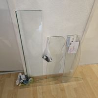 Wunderschöne 4 glas regale mit halterung