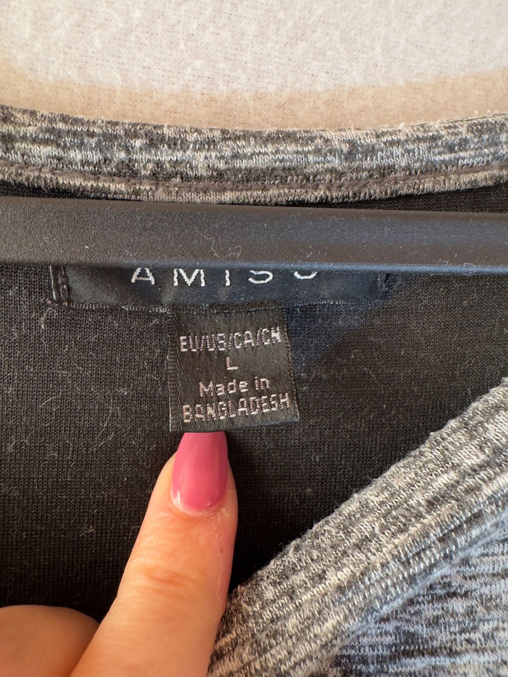 Pullover & Sweatshirts: Grauer Pullover vorn Amisu Gr. L – Gebraucht aus Grosswangen von second_hand_dress 6