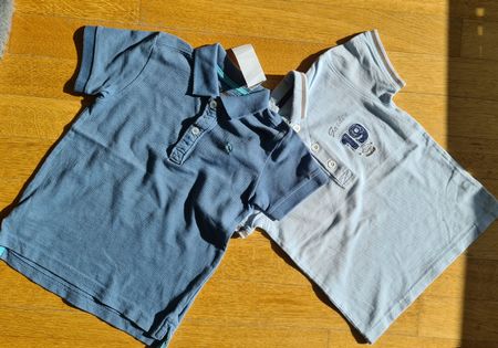 2er Set Polo-Shirts Kinder Gr. 92/98