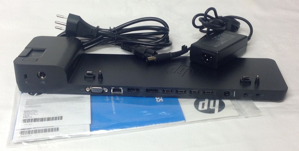 HP D9Y32AA UltraSlim Docking Station 2013 schwarz | Kaufen auf Ricardo