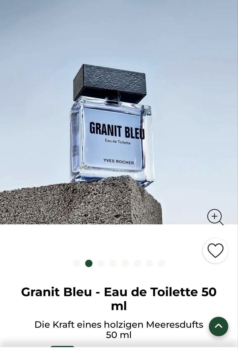 Yves Rocher Parfum & Eau de Toilette: Granit Bleu EDT Yves Rocher – Neu und originalverpackt aus Kloten von raf_6nbr 1