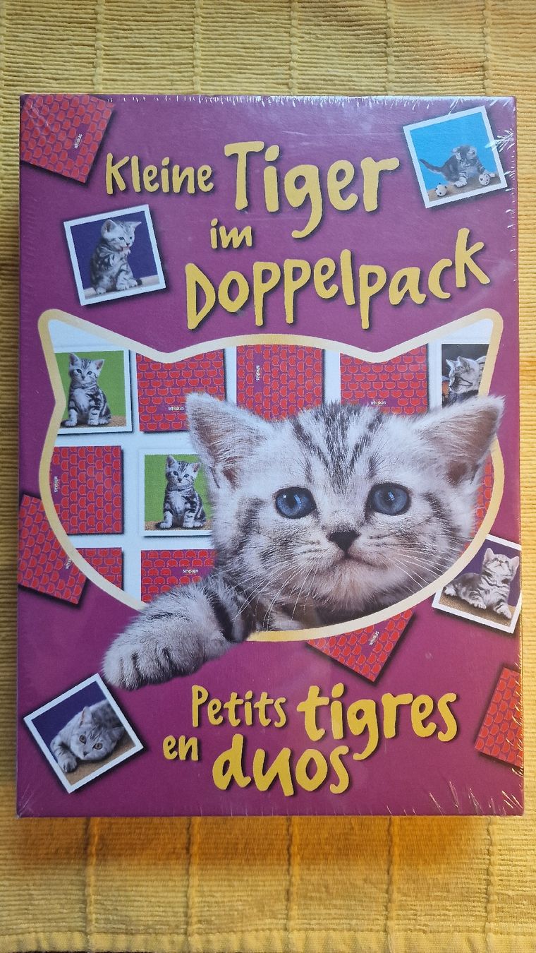 Ravensburger Giochi: Memory Kleine Tiger im Doppelpack - Ravensburger – Nuovo e nell'imballaggio originale da Zürich venduto da Gabced