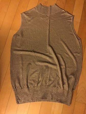 Armani Oberteil Glitzer Pailetten