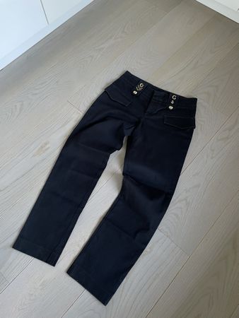 GUCCI Pantalon Femme Noir Elégant (Taille -40)