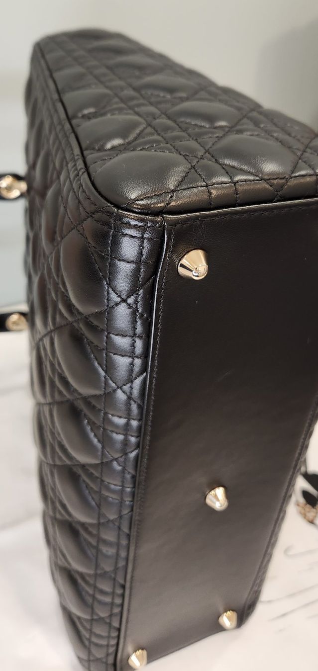 Dior Taschen für Damen: Lady Dior Bag Large Black, Excellent Condition! – Gebraucht aus Schenkon von marc79x 7
