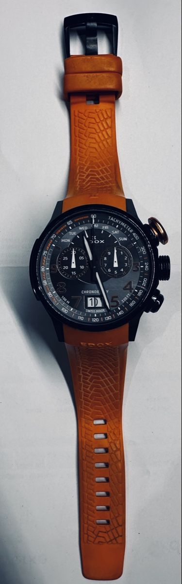 Edox Orologi: EDOX Chronorally Chronograph 45 – Usato da Dietlikon venduto da R_markus