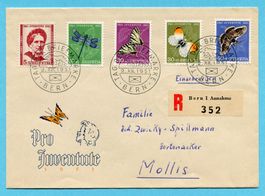 Satzbrief Tag der Briefmarke Bern 1951