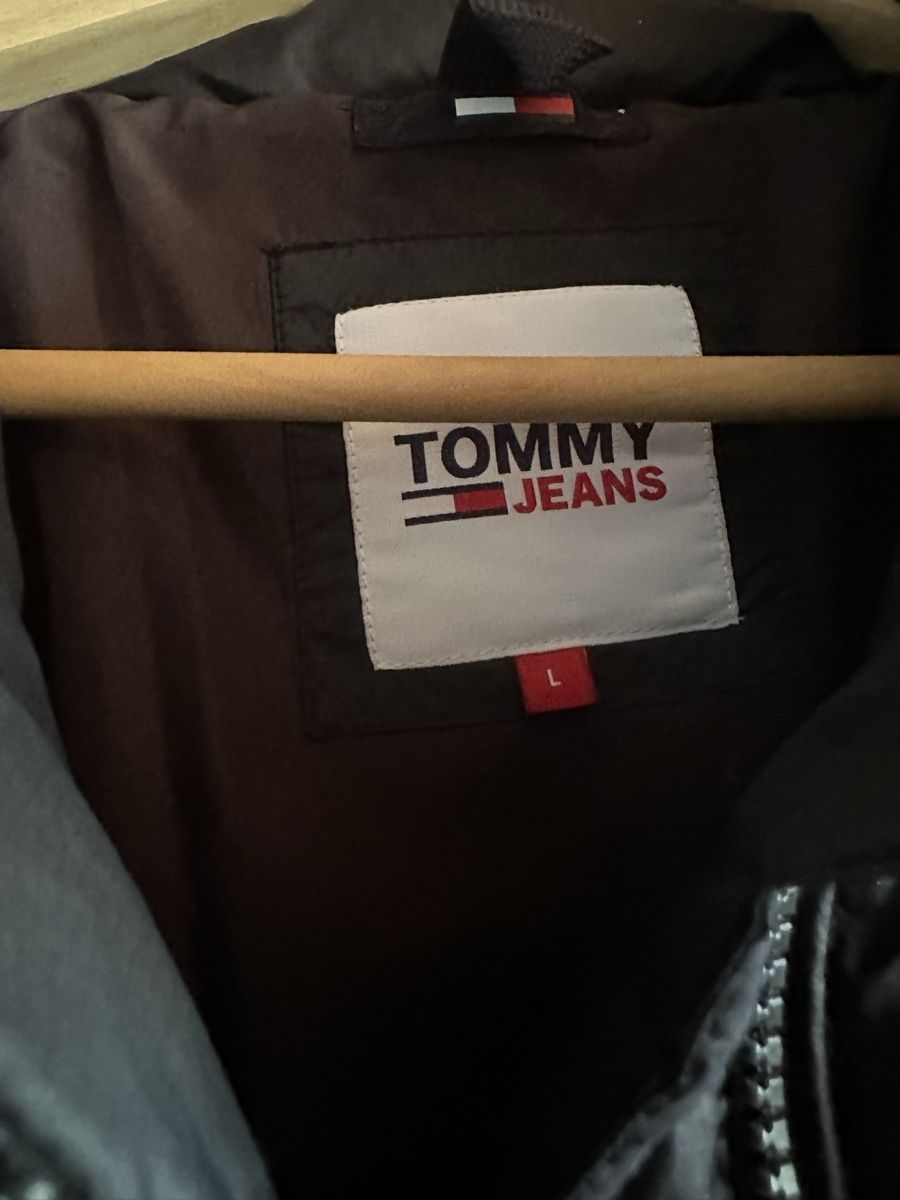 Tommy Hilfiger Giacche: Tommy Jacke Gr. L dunkelblau – Usato da Münsingen venduto da Secondhand89 2