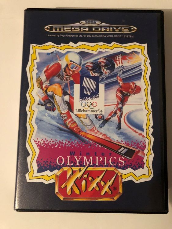 WINTER OLYMPICS SEGA MEGA DRIVE 32X – COMPLET, état Comme Neuf, Jeu SEGA