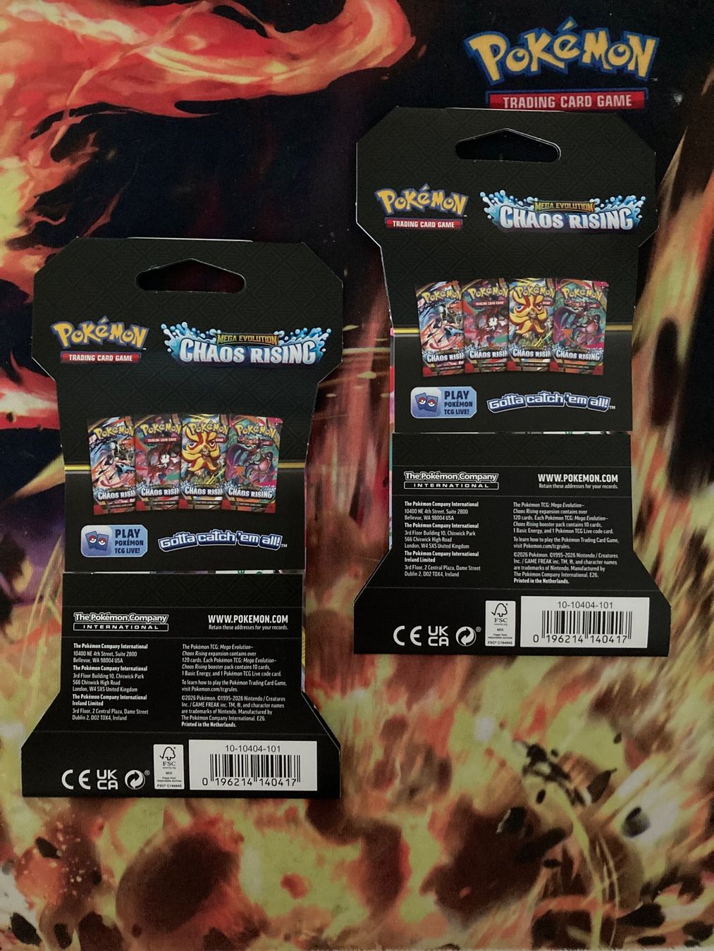 Pokémon Carte collezionabili: Pokémon Chaos Rising – Nuovo e nell'imballaggio originale da Roggwil BE venduto da jan.geiser 1