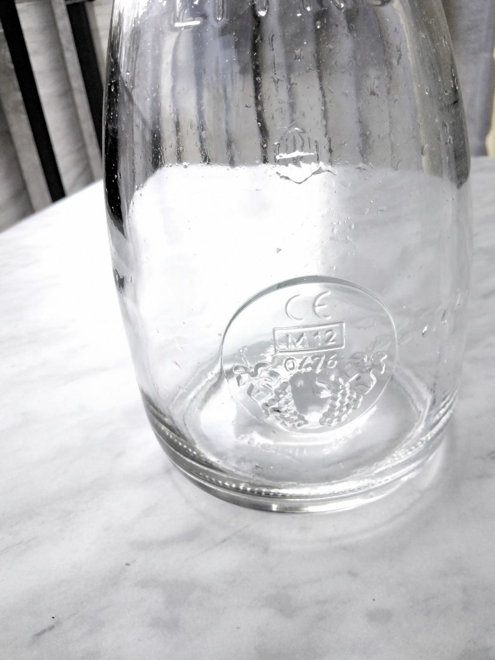 Caraffe: Schöne Vintage Glaskaraffe – Usato da Biel/Bienne venduto da dasi3 2