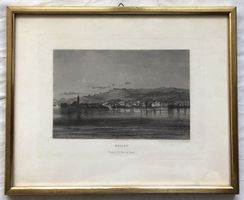Rudolf Ringger (1841-1908) - Meilen - Original Stahlstich