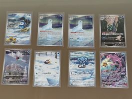 Pokémon Art Rare Sammelkarten Set